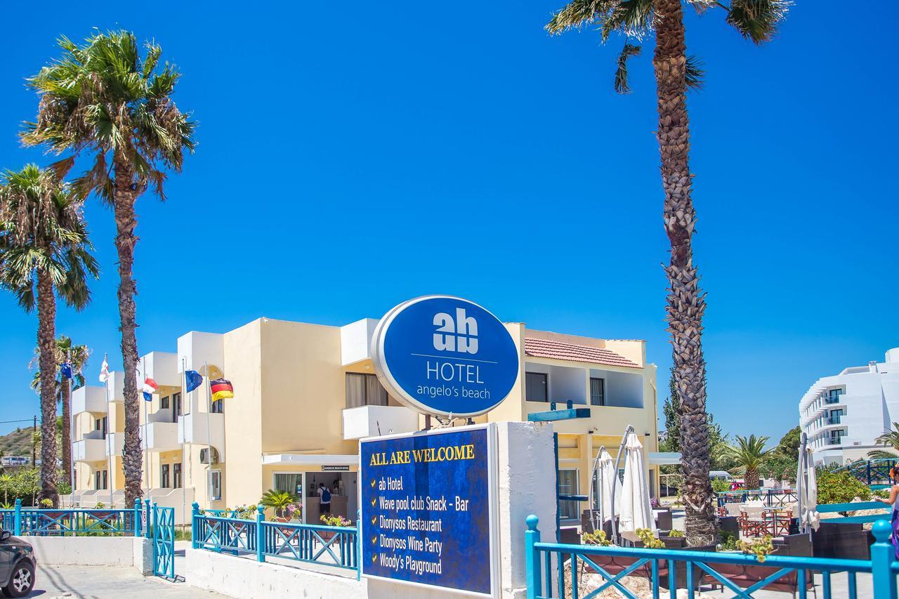 Angelos Beach Hotel Faliraki Exterior photo